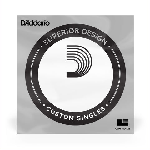 D'Addario PSB080 ProSteels Bass Guitar Single String, Long Scale, .080