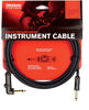 D'Addario Circuit Breaker Instrument Cable, Right-Angle, 10 feet