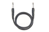 Planet Waves Classic Series 1/4 Inch to 1/4 Inch Patch Cable, 3 Feet