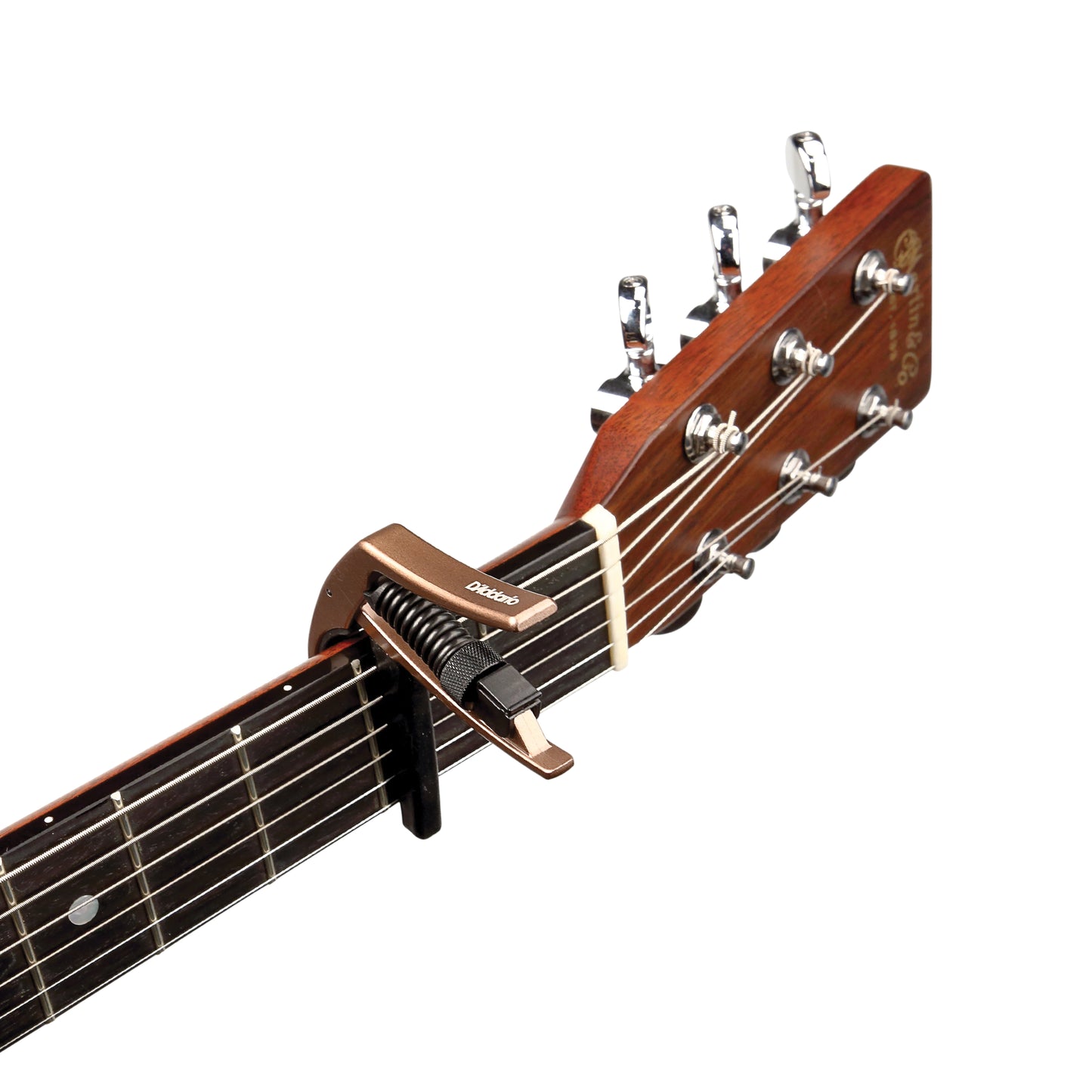 D'Addario Artist Capo, Metallic Bronze Finish