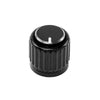 D'Addario LokNob Plastic Knob Large Black