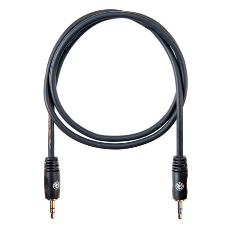 Planet Waves 1/8 Inch to 1/8 Inch Stereo Cable, 3 feet