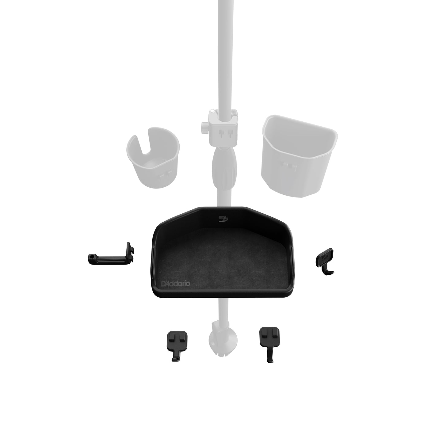 D'Addario Microphone Stand Accessory System Gear Tray