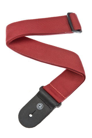 Planet Waves Polypropylene Guitar Strap, Red