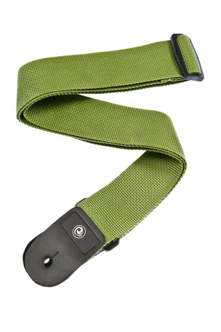 Planet Waves Polypropylene Guitar Strap, Green