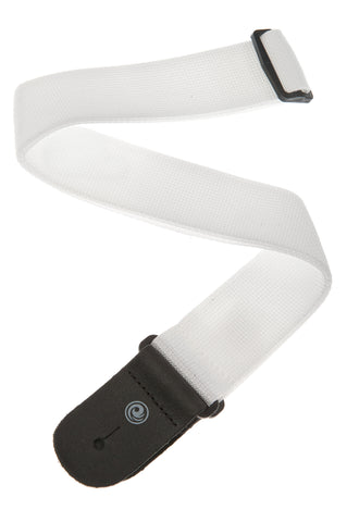 Planet Waves Polypropylene Guitar Strap, White