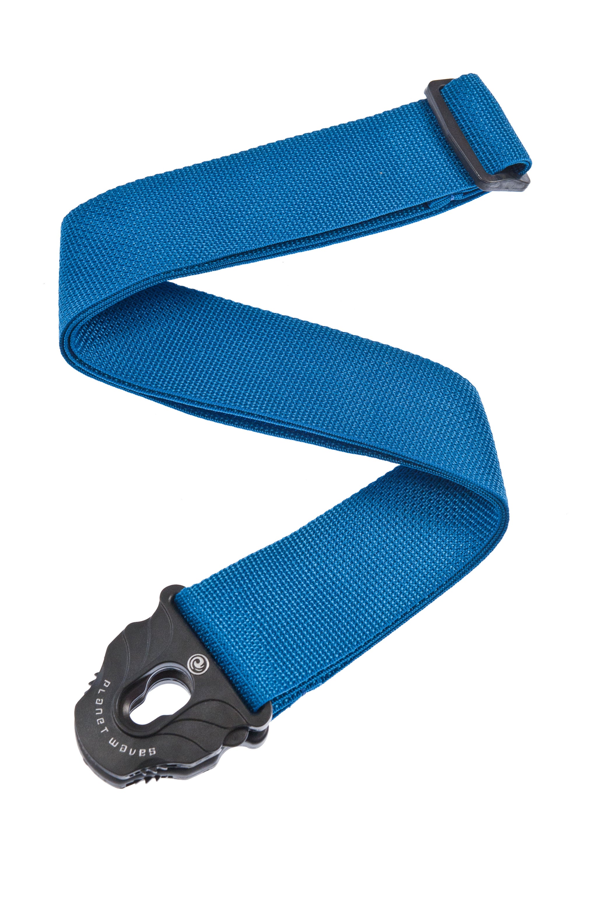 Planet Waves Planet Lock Guitar Strap, Polypropylene, Blue