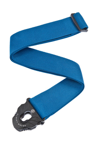 Planet Waves Planet Lock Guitar Strap, Polypropylene, Blue