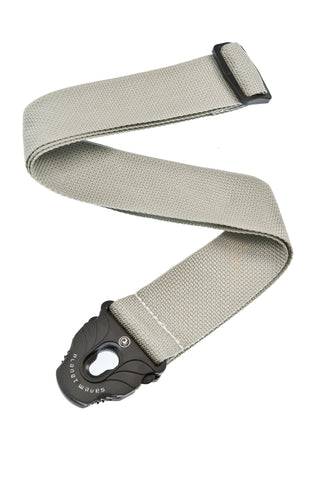 Planet Waves Planet Lock Guitar Strap, Polypropylene, Silver