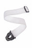 Planet Waves Planet Lock Guitar Strap, Polypropylene, White