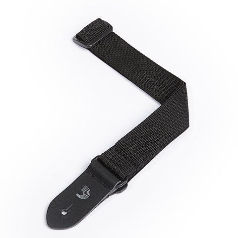 D'Addario 1.5" Polypropylene Ukulele Strap - Black