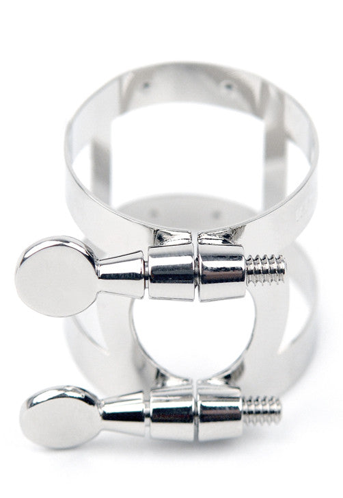 Rico Ligature, Alto Saxophone, Nickel Plated