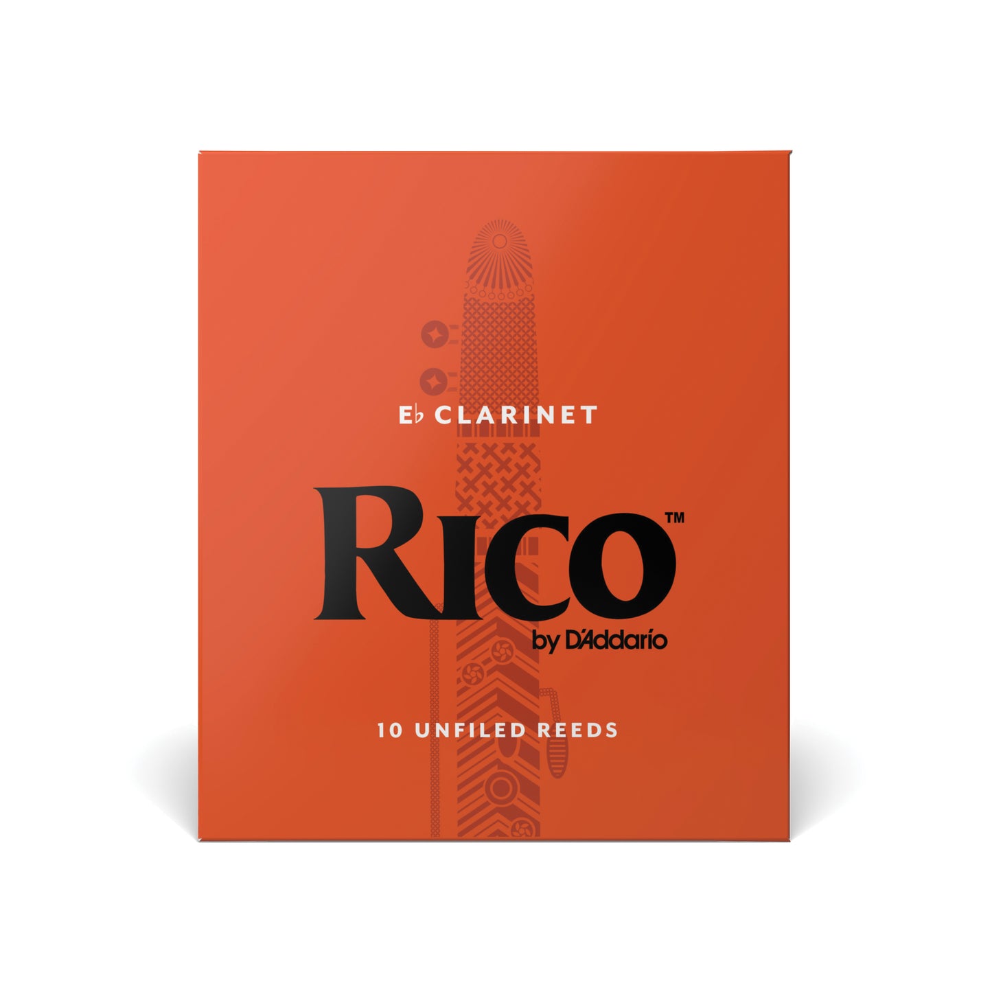 Rico by D'Addario Eb Clarinet Reeds Strength 2, 10-pack
