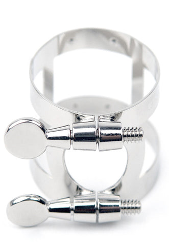 Rico Ligature, Bb Clarinet, Nickel Plated