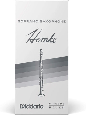 Hemke Soprano Saxophone Reeds, Strength 3.0, 5-pack