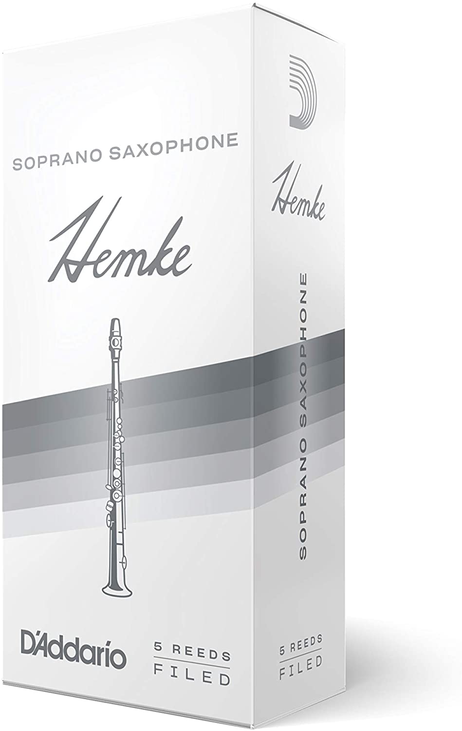 Hemke Soprano Saxophone Reeds, Strength 3.0, 5-pack