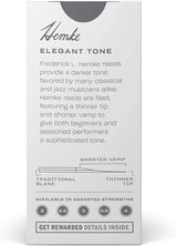 Hemke Soprano Saxophone Reeds, Strength 2.0, 5-pack