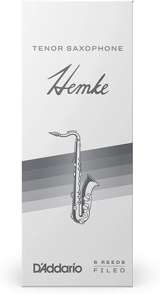 Hemke Tenor Saxophone Reeds, Strength 4.0, 5-pack