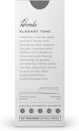 Hemke Tenor Saxophone Reeds, Strength 4.0, 5-pack