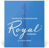 Rico Royal Soprano Saxophone Reeds, Strength 3.5, 10-pack