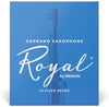 Rico Royal Soprano Saxophone Reeds, Strength 4.0, 10-pack