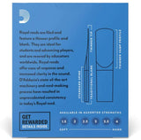 Rico Royal Soprano Saxophone Reeds, Strength 3.5, 10-pack