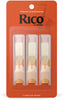 Rico Tenor Saxophone Reeds, Strength 3.0, 3-pack