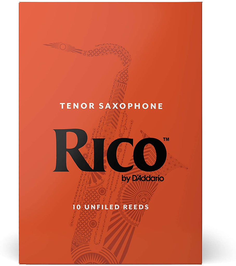 Rico Tenor Saxophone Reeds, Strength 2.0, 10-pack