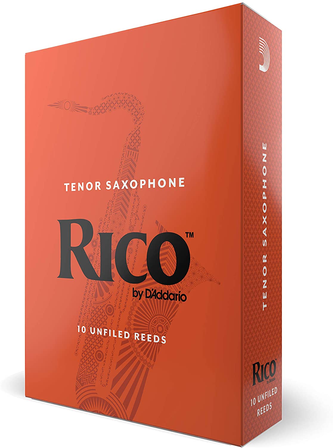 Rico Tenor Saxophone Reeds, Strength 4, 10-pack
