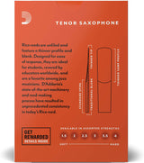 Rico Tenor Saxophone Reeds, Strength 3.5, 10-pack