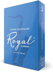 Rico Royal Tenor Saxophone Reeds, Strength 2.0, 10-pack