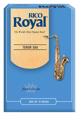 Rico Tenor Saxophone Reeds, Strength 2.5, 10-pack