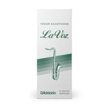 La Voz Tenor Saxophone Reeds, Medium Soft, 5 Pack