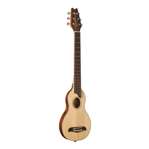 Washburn RO10 Rover Steel String Travel Acoustic Guitar Natural