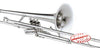 Rossetti Bb Piston Valve Trombone Nickel Plated