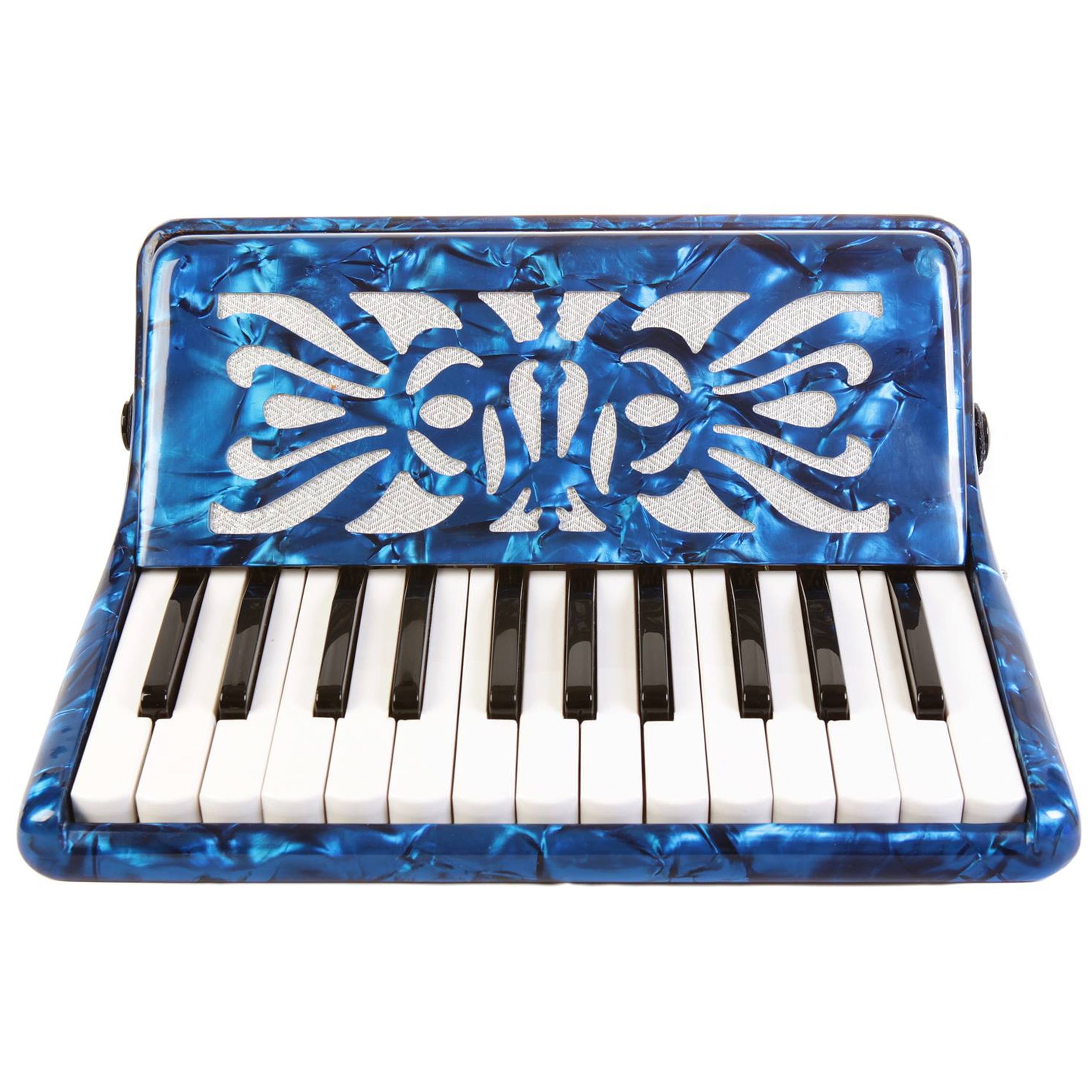 Rossetti Beginner Piano Accordion 12 Bass 25 Keys Blue