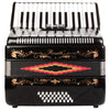 Rossetti Piano Accordion 32 Bass 30 Piano Keys 3 Switches Black