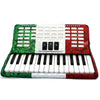 Rossetti Piano Accordion 32 Bass 30 Piano Keys 3 Switches Mexican Flag