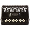 Rossetti 34 Button Accordion 12 Bass 3 Switches GCF Black