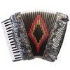 Rossetti Piano Accordion 60 Bass 34 Keys 5 Switches Grey