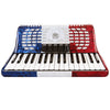 Rossetti Piano Accordion 60 Bass 34 Keys 5 Switches US Flag