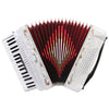 Rossetti Piano Accordion 60 Bass 34 Keys 5 Switches White