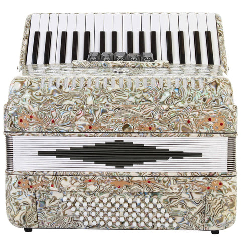 Rossetti Piano Accordion 72 Bass 34 Keys 5 Switches Opal