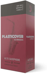 Rico Plasticover Alto Saxophone Reeds, Strength 3.5, 5-pack