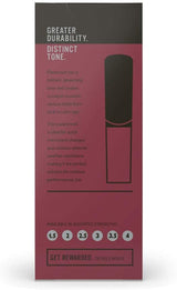 Rico Plasticover Tenor Saxophone Reeds, Strength 4.0, 5-pack