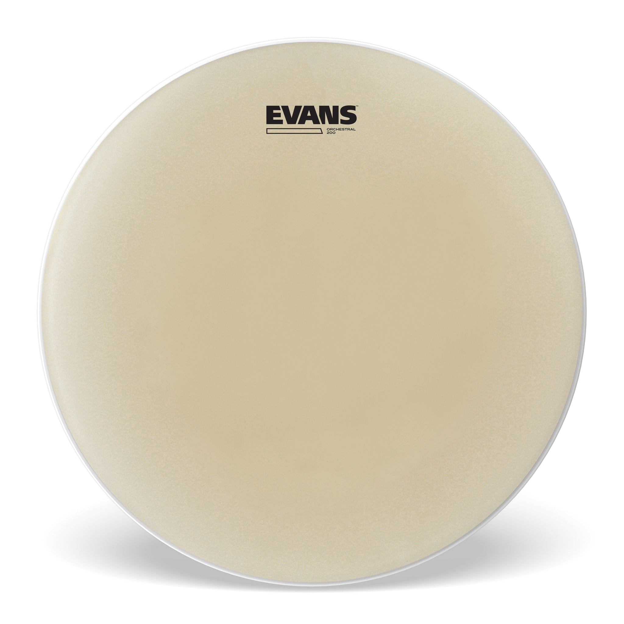 Evans Orchestral 200 Clear Snare Side Drum Head, 14 Inch