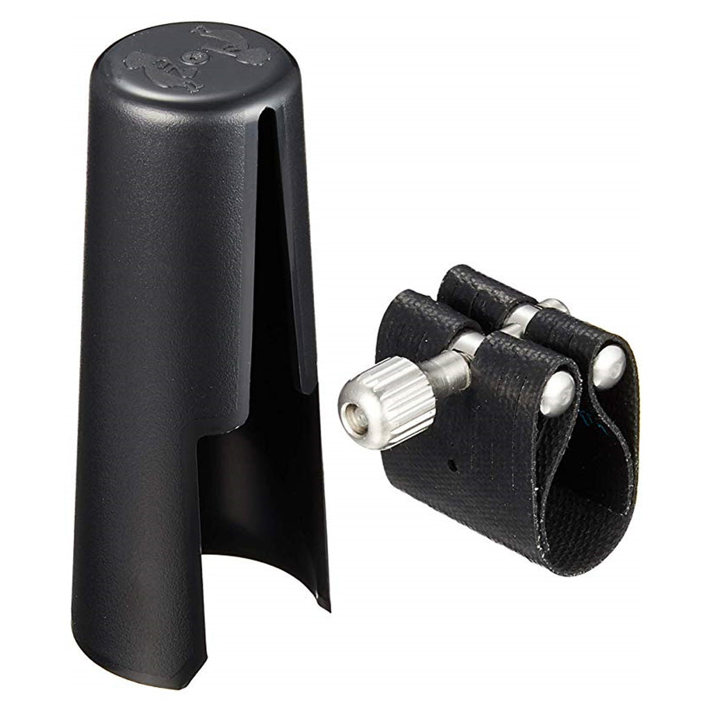 thumbnail image 2 of Rovner C1RL MK III Alto Saxophone Ligature – Hard Rubber Mouthpiece, Gold Fittings, Improves Tone & Response 2 of 13