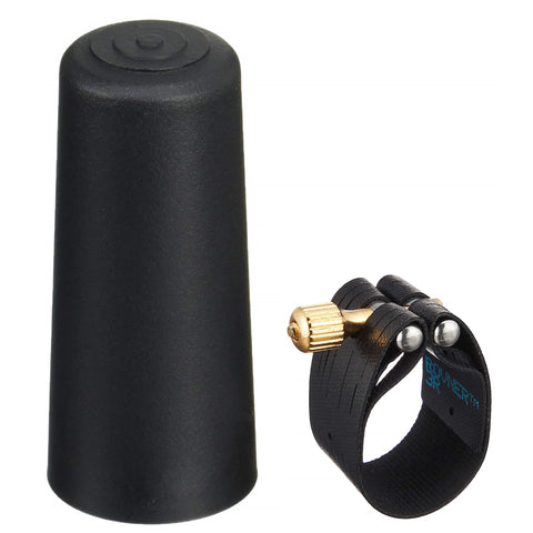 Rovner Dark Series Baritone Saxophone Ligature And Cap