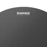 Evans Hybrid Grey Marching Snare Drum Head, 14 Inch