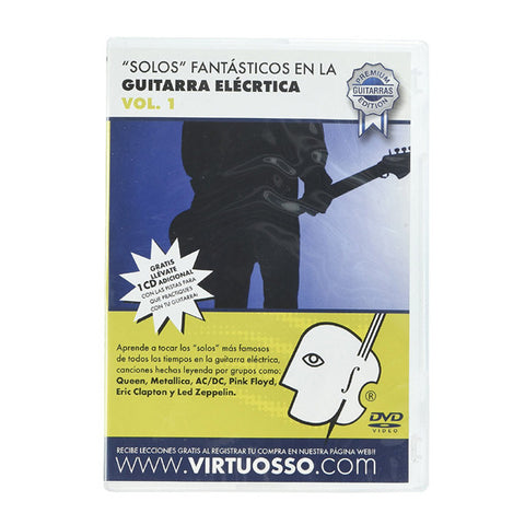 Virtuosso Curso De Solos Fantásticos En La Guitarra Eléctrica Vol.1
